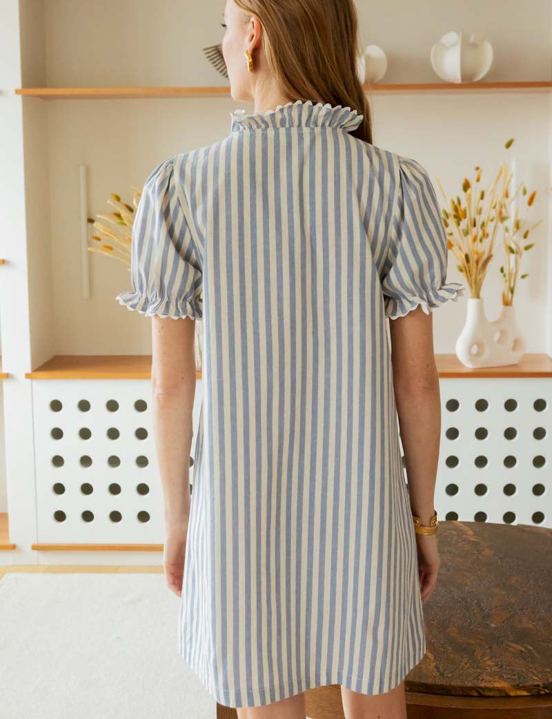 Robe bleue Leya
