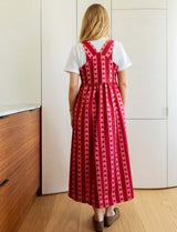 Robe rose & rouge Tila