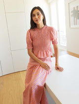Top coral & lilac Paloma
