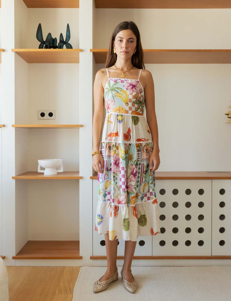 Robe imprimée Beatriz