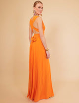 Orange Annabella multiposition dress