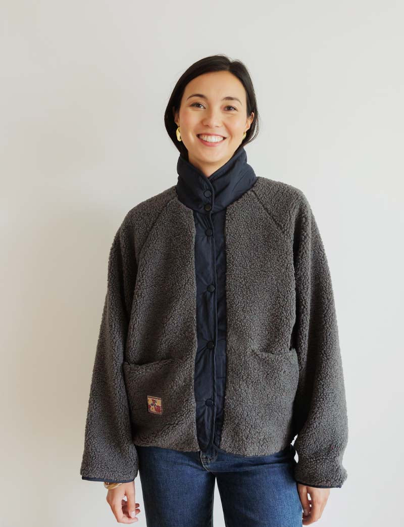 Veste marine Leone