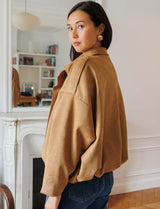 Virgile camel jacket