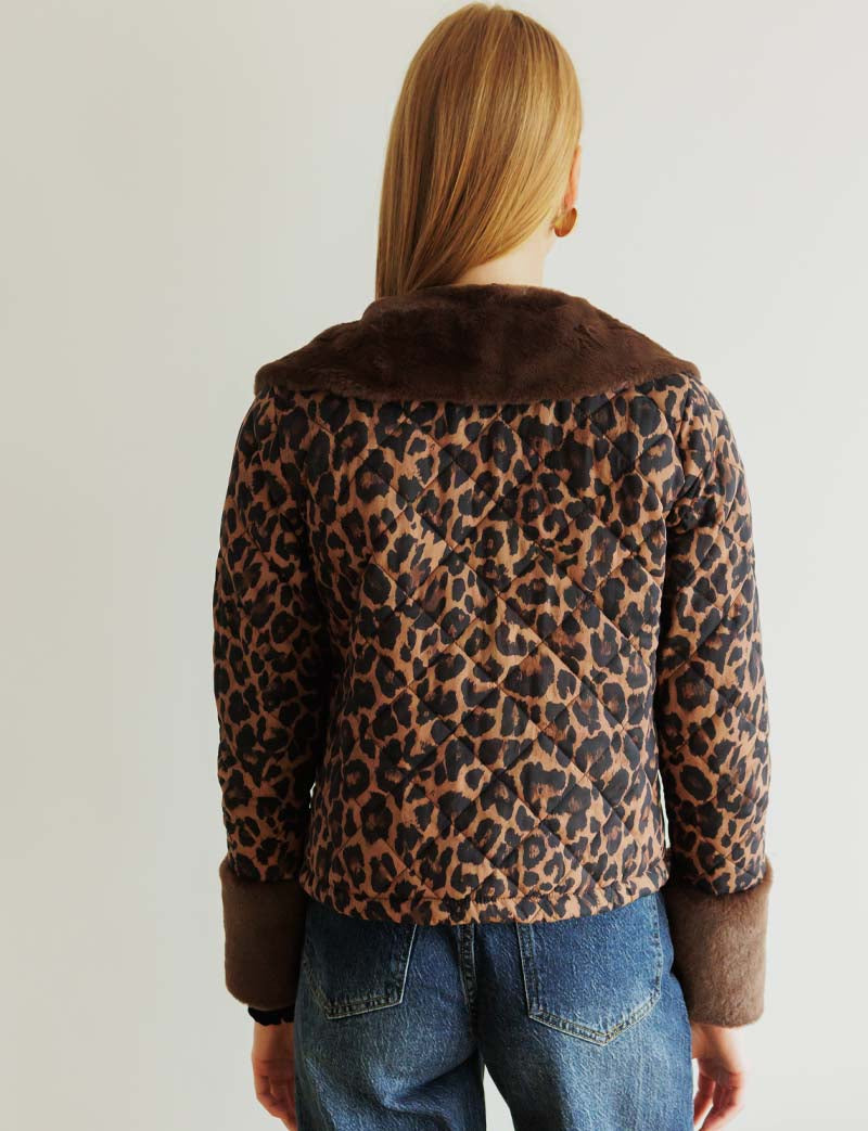 Veste léopard Jess