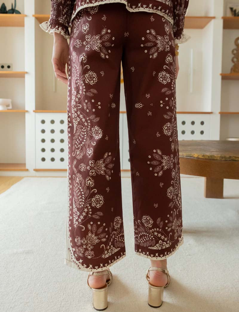 Pantalon choco Hunter