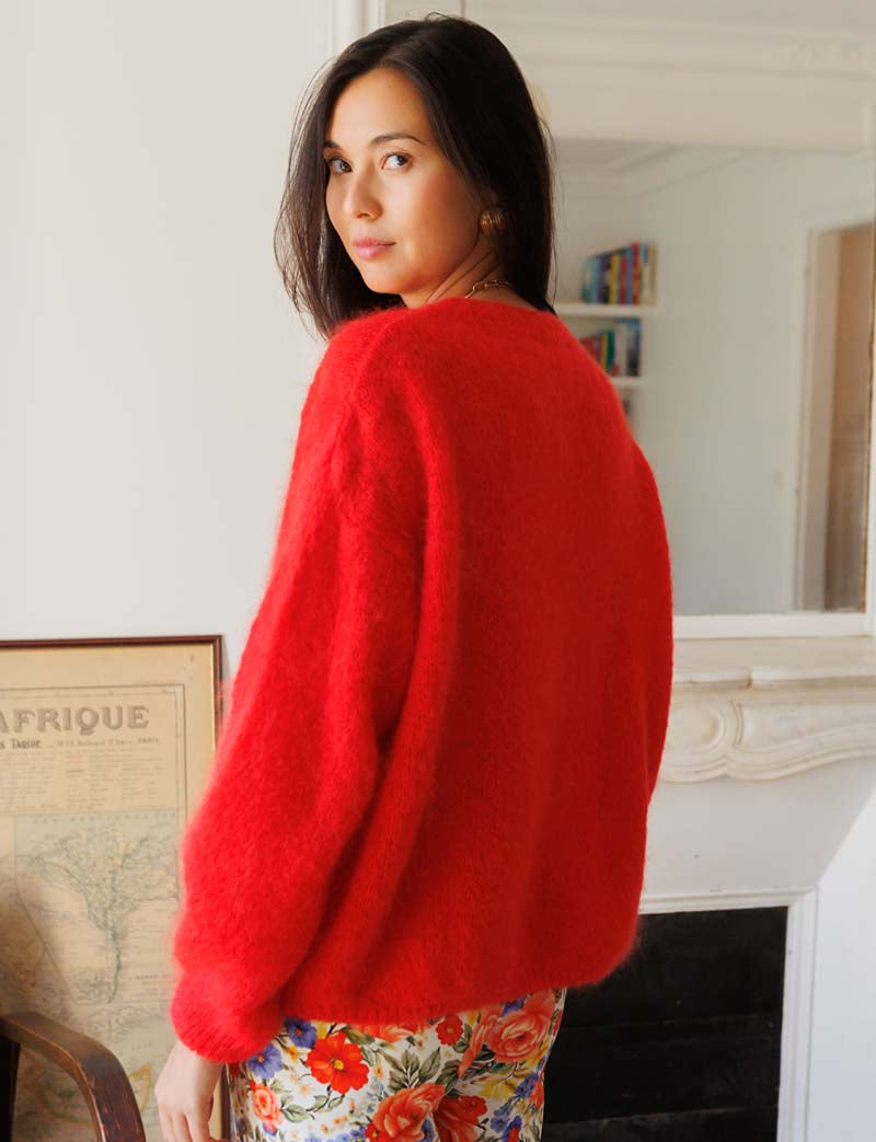 Raymond red sweater