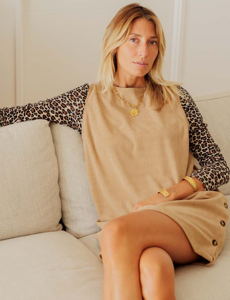 Robe camel Birdie