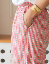Gasty Floral Pink Pants