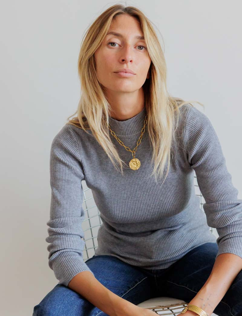 Pull gris Roy