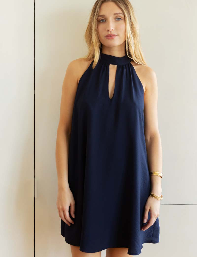 Robe marine Girly