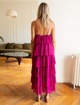 Robe magenta Vegas
