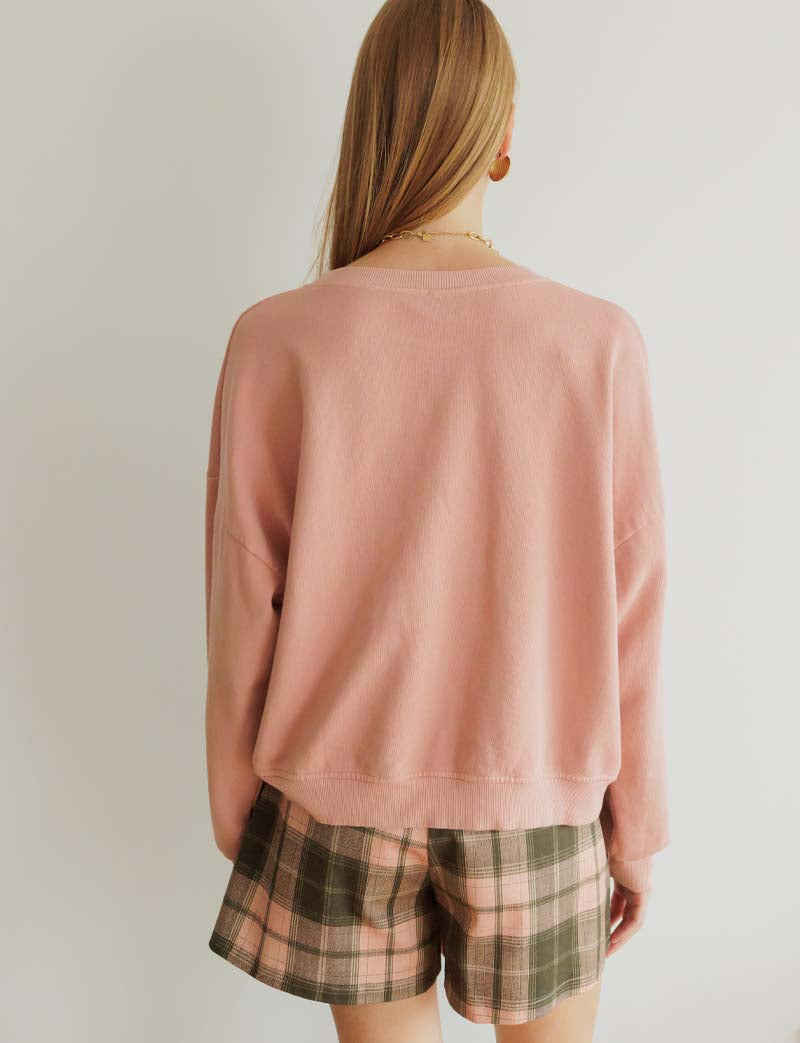 Blush 90's Girl sweatshirt