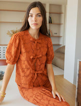 Blouse terracotta Dinis