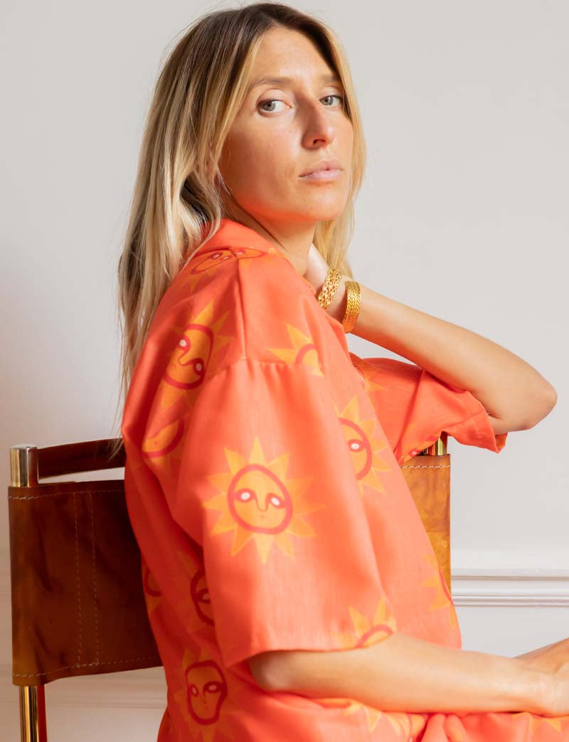 Conjunto naranja Sol