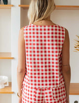Top Vichy Red Ansy