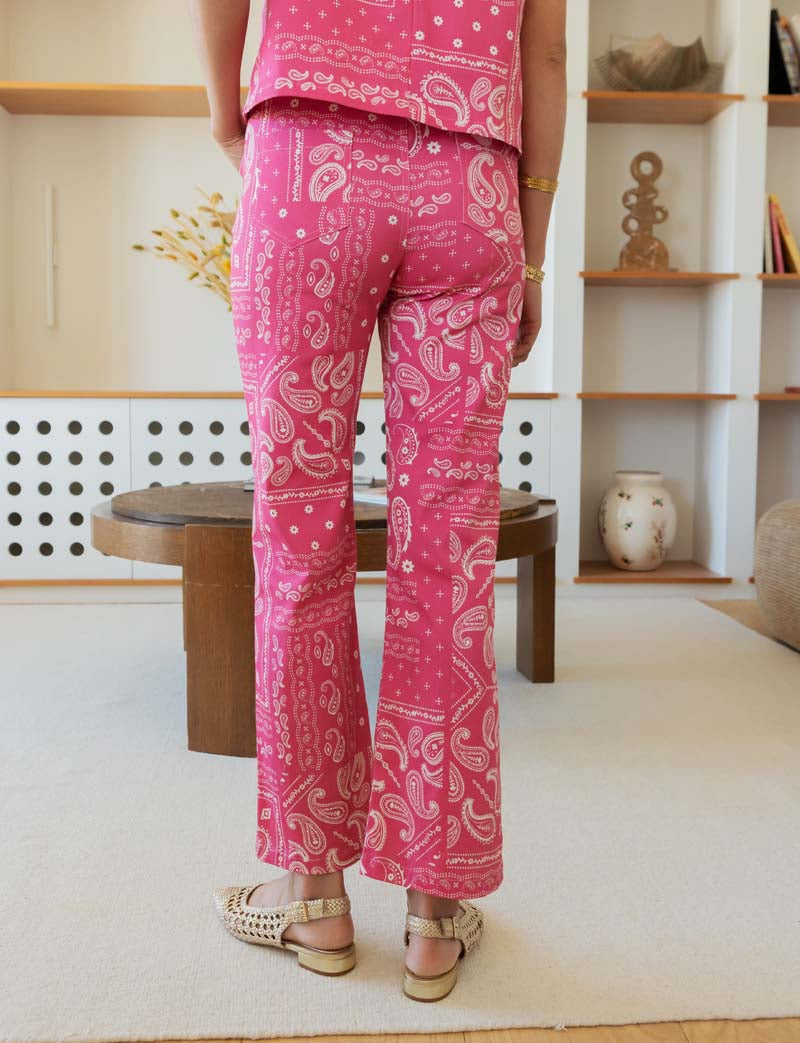 Pink Jean Bandana Jony