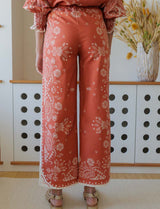 Pantalon terracotta Hunter