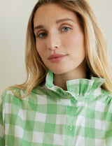 Chemise vichy vert Mateo