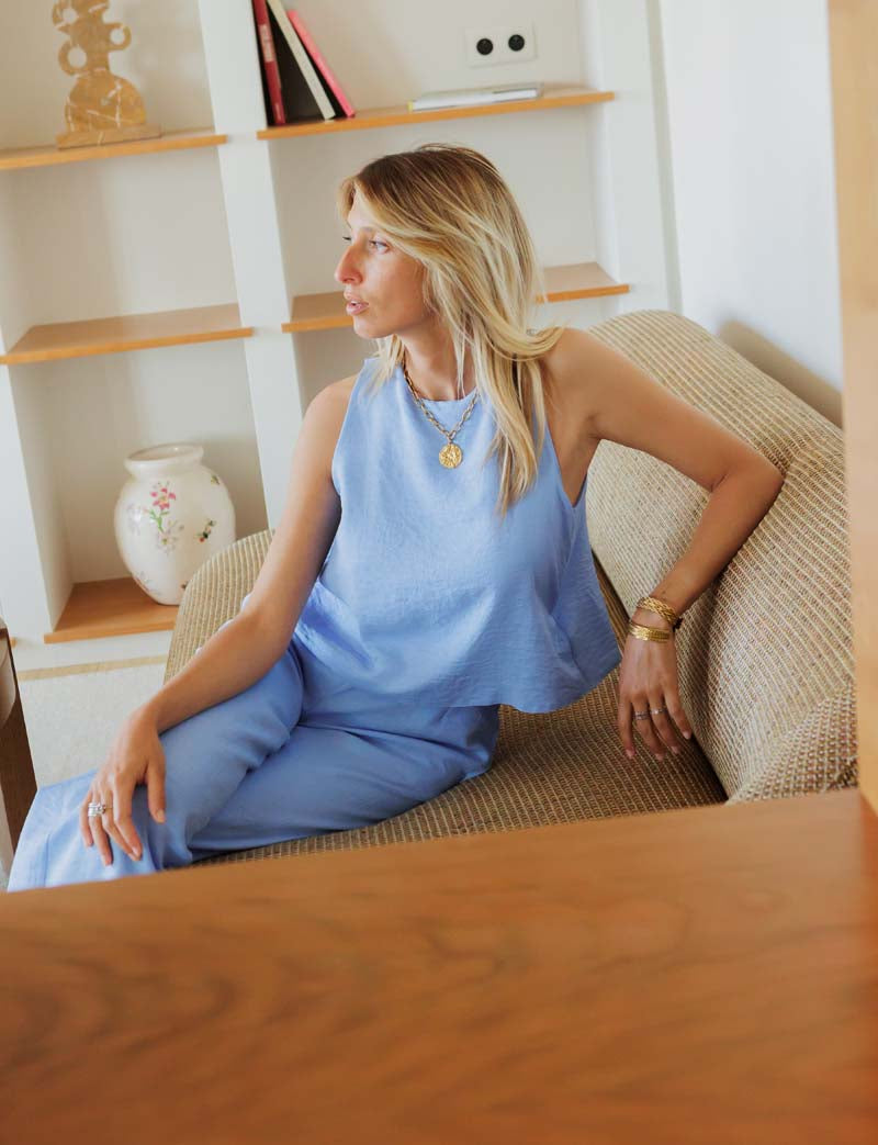 Jade Sky Jumpsuit