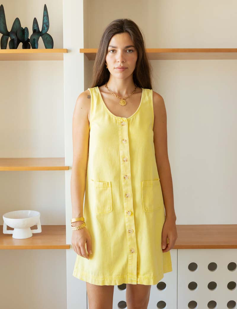 Robe jaune Vega