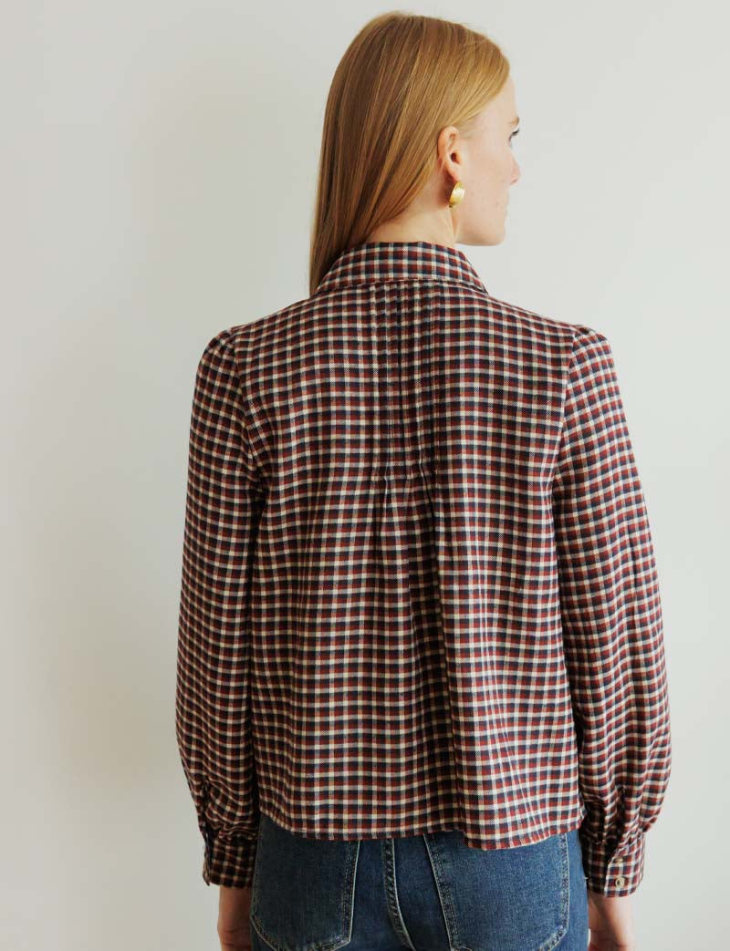 Chemise à carreaux Tivim