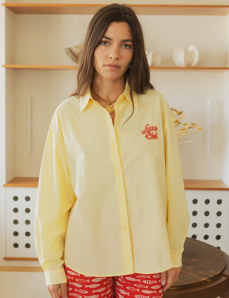 Chemise jaune Love Club