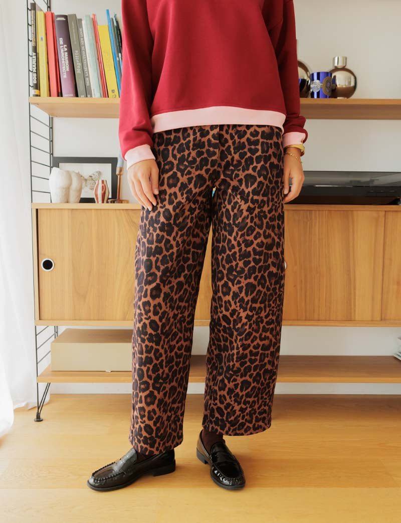 Bary leopard jeans