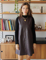 Burgundy dress Aner