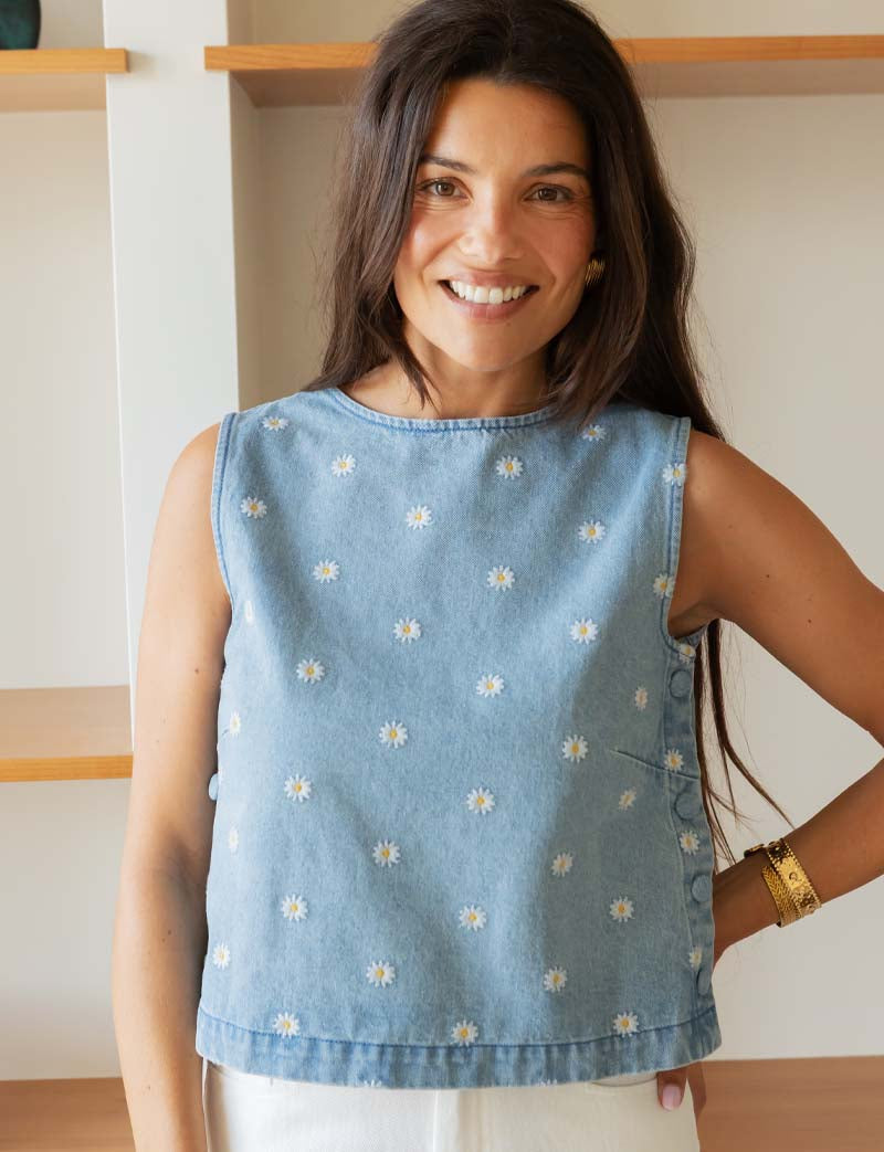 Paulin Blue Top