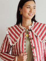 Veste à rayures & pois Lola