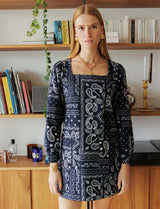 Robe marine bandana Shila