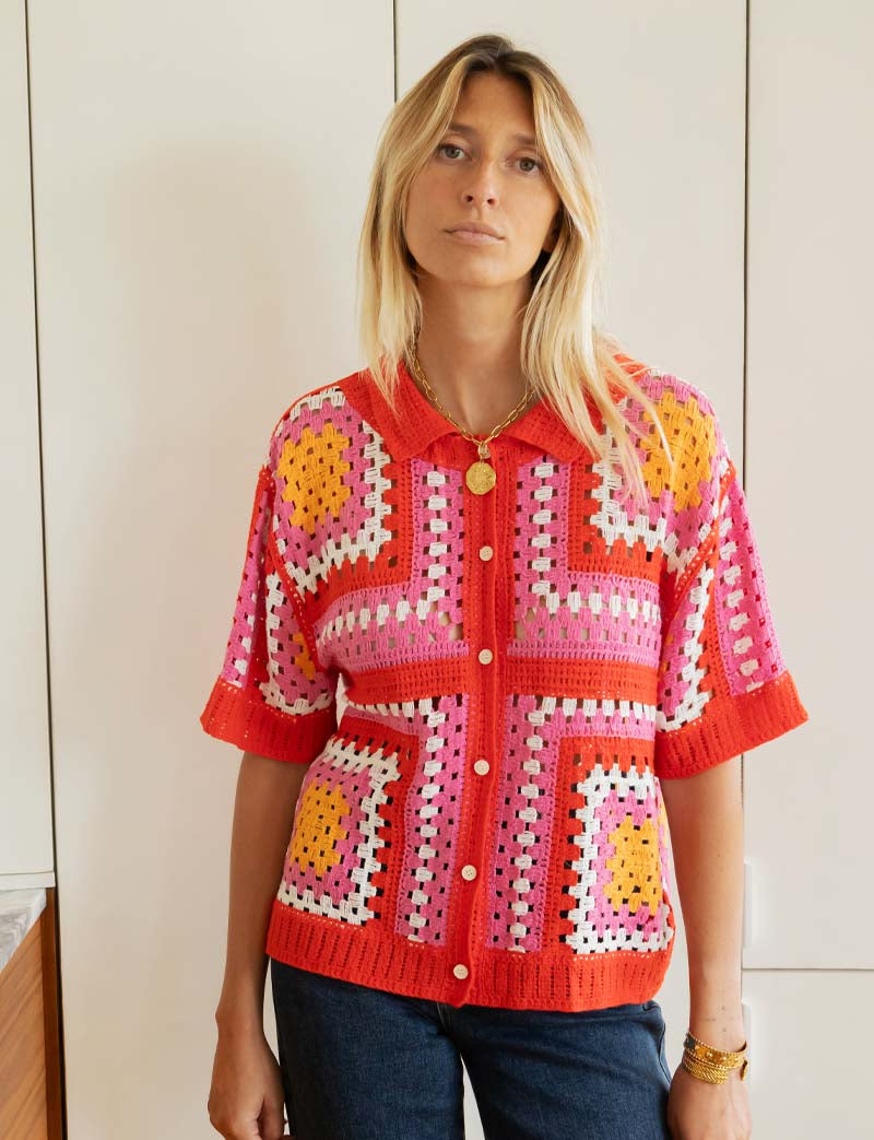 Unai crochet top