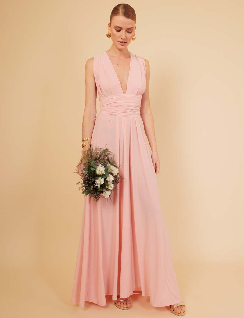 Robe multiposition rose Annabella