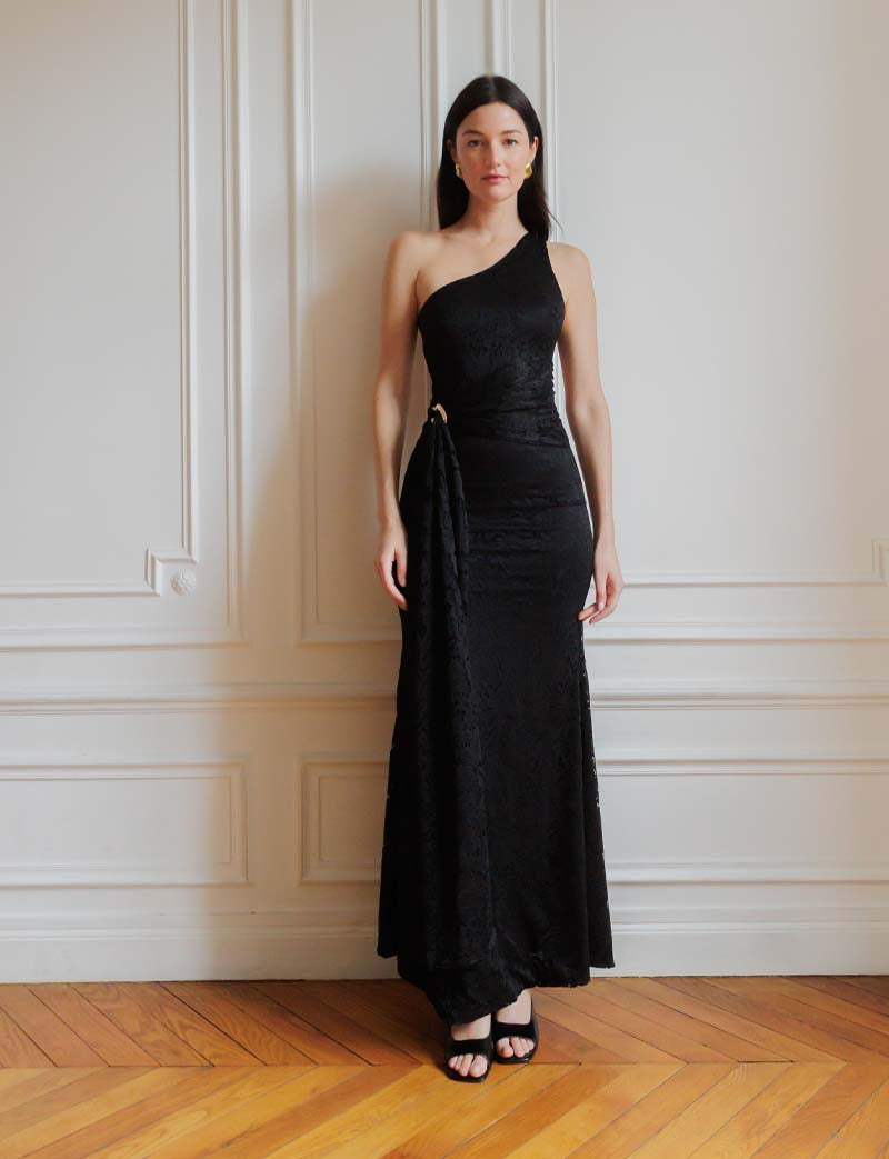 Robe noire Olympe
