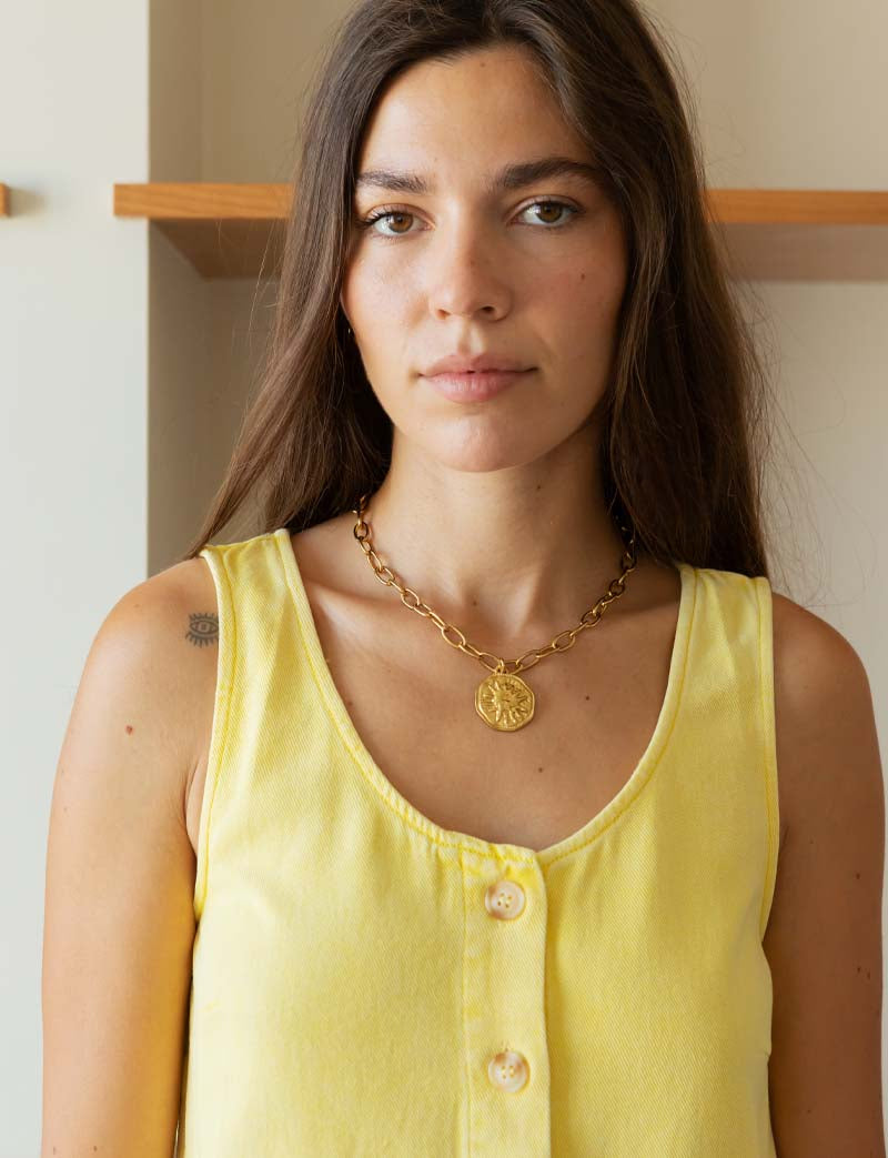Robe jaune Vega