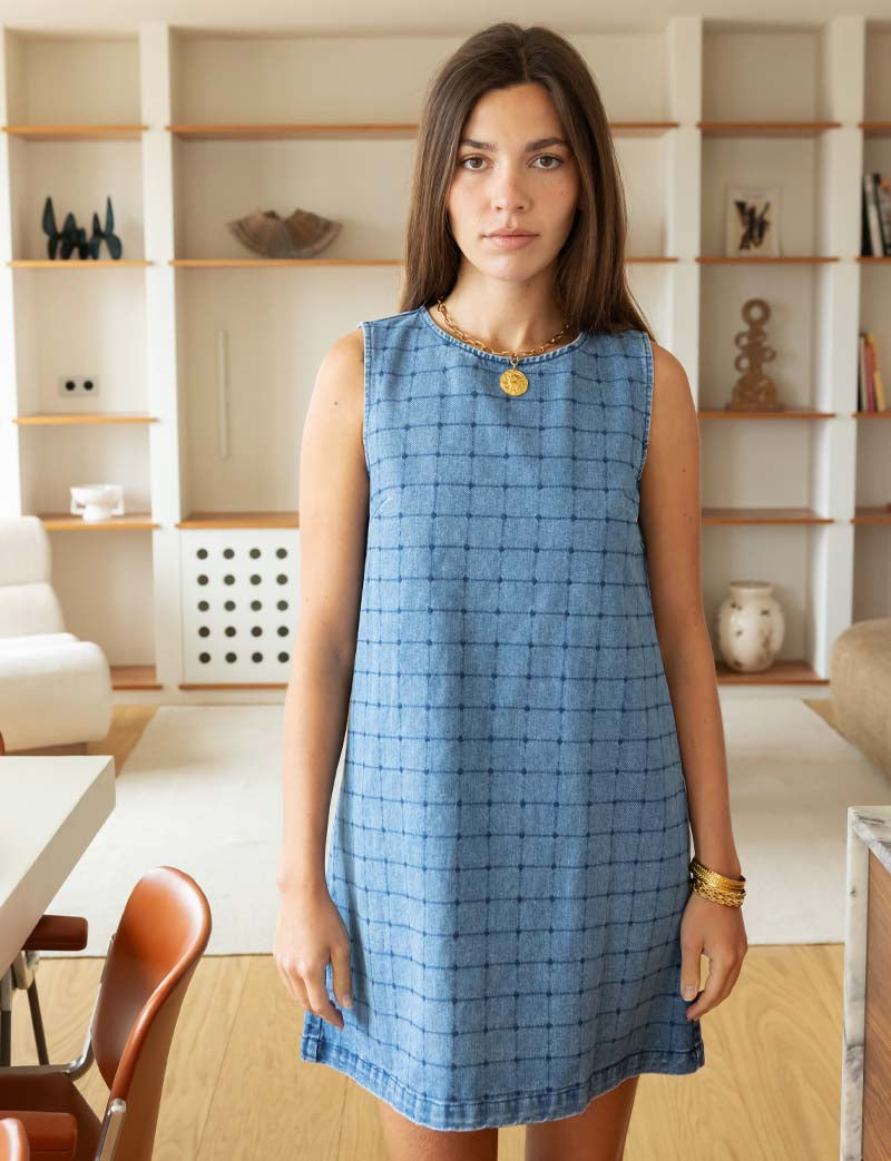 Blue Johanna Dress