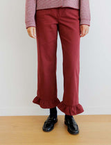 Pantalon bordeaux Edmond