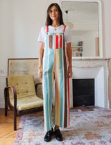 Roey Multi-Stripe Dungarees