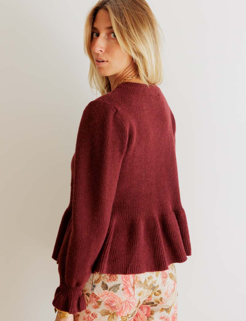 Bordeaux Edwin vest