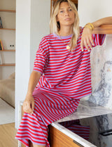 Red and lilac Yago skirt