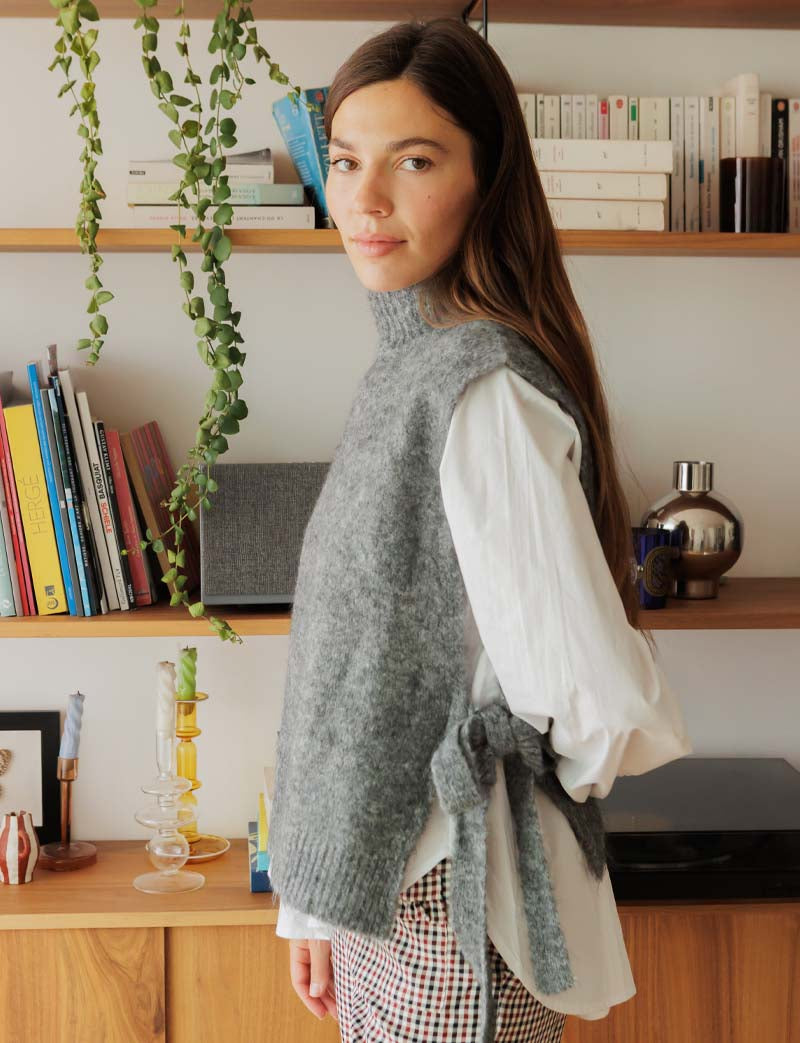 Pull gris Zary