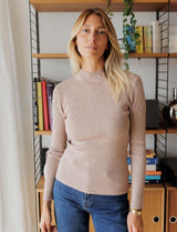 Pull taupe Roy