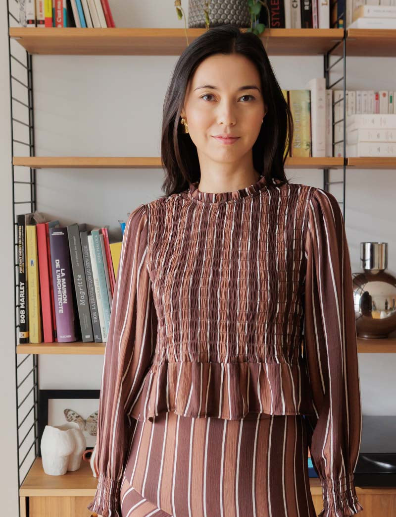 Blouse à rayures Palomy
