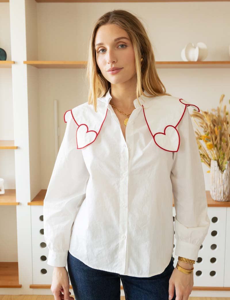 Chemise blanche Raymonda