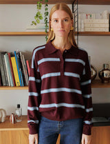 Joe burgundy sweater