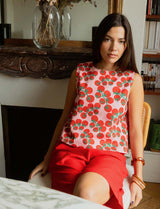 Top rose & tomates Lezy