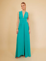 Annabella turquoise multiposition dress