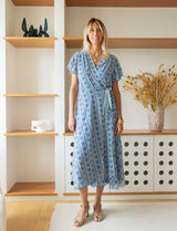 Blue floral Hasina dress