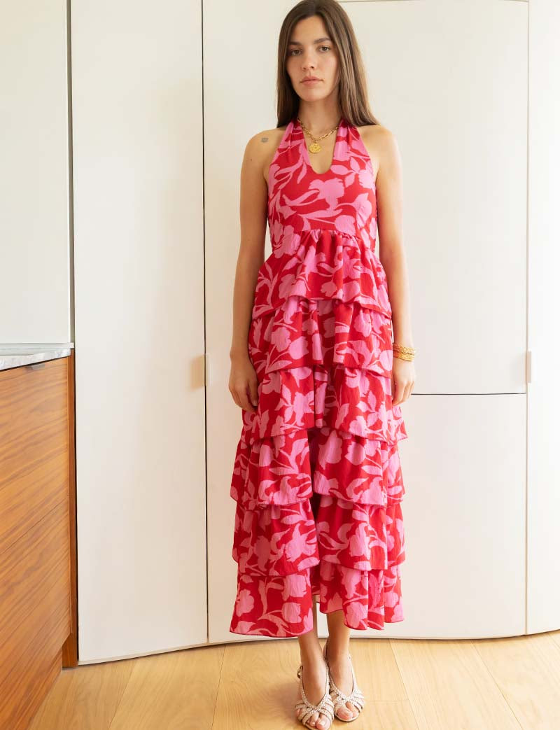 Diana floral dress