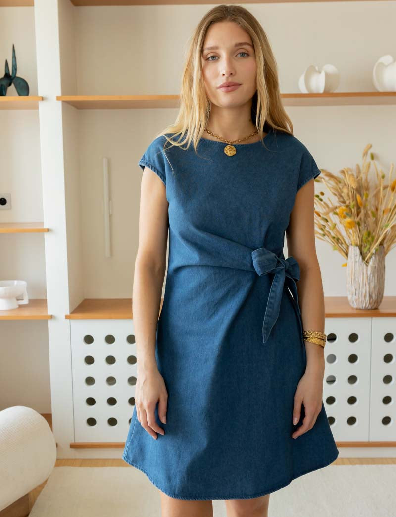 Robe bleue Laura